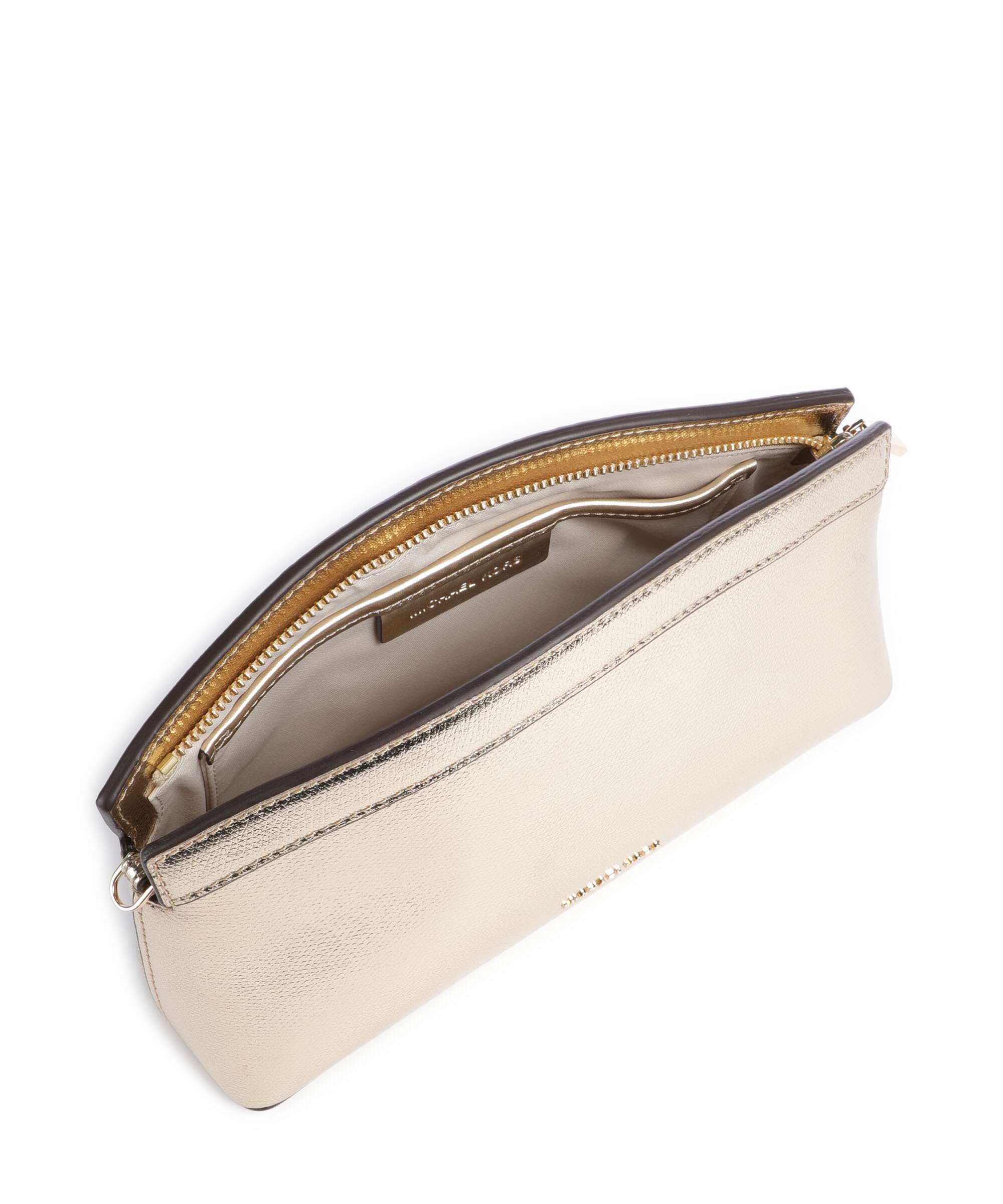 Michael Kors Athena Dome Chain Small Shoulder bag pale gold