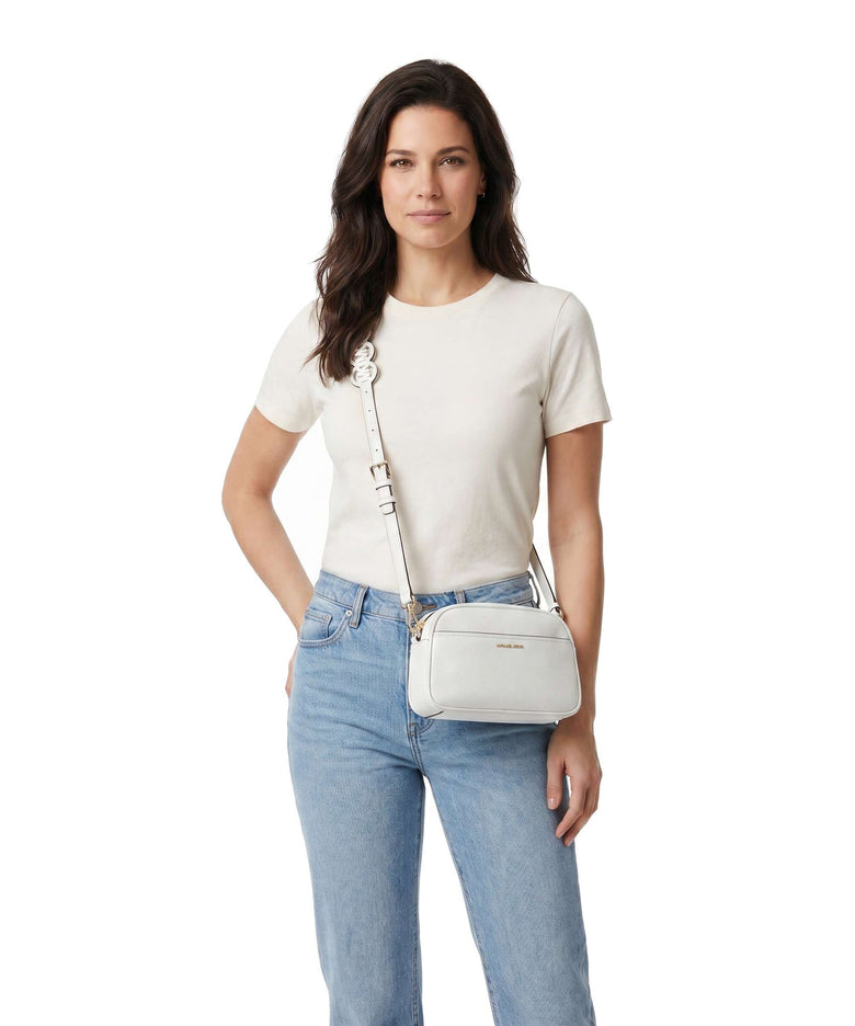 Michael Kors Jet Set Small Crossbody bag optic white