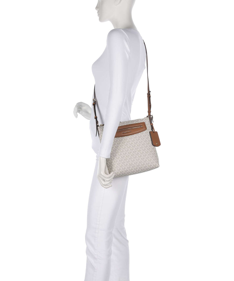 Michael Kors Jet Set Travel Large Crossbody bag vanilla/acrn