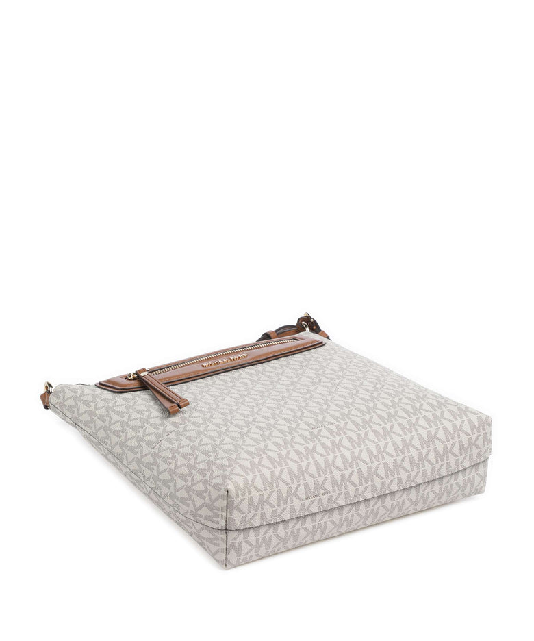 Michael Kors Jet Set Travel Large Crossbody bag vanilla/acrn