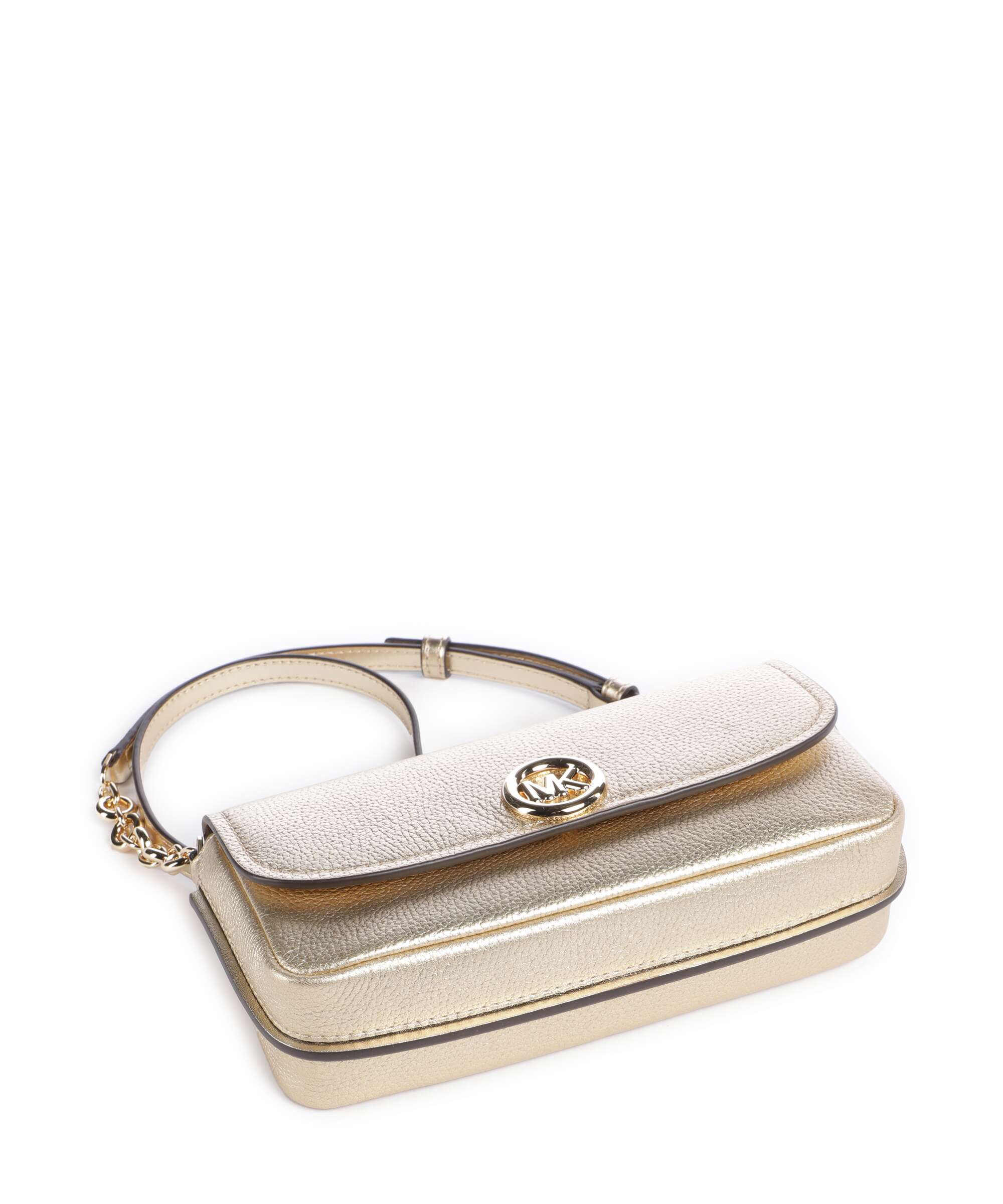 Michael Kors Nolita Small Crossbody bag pale gold