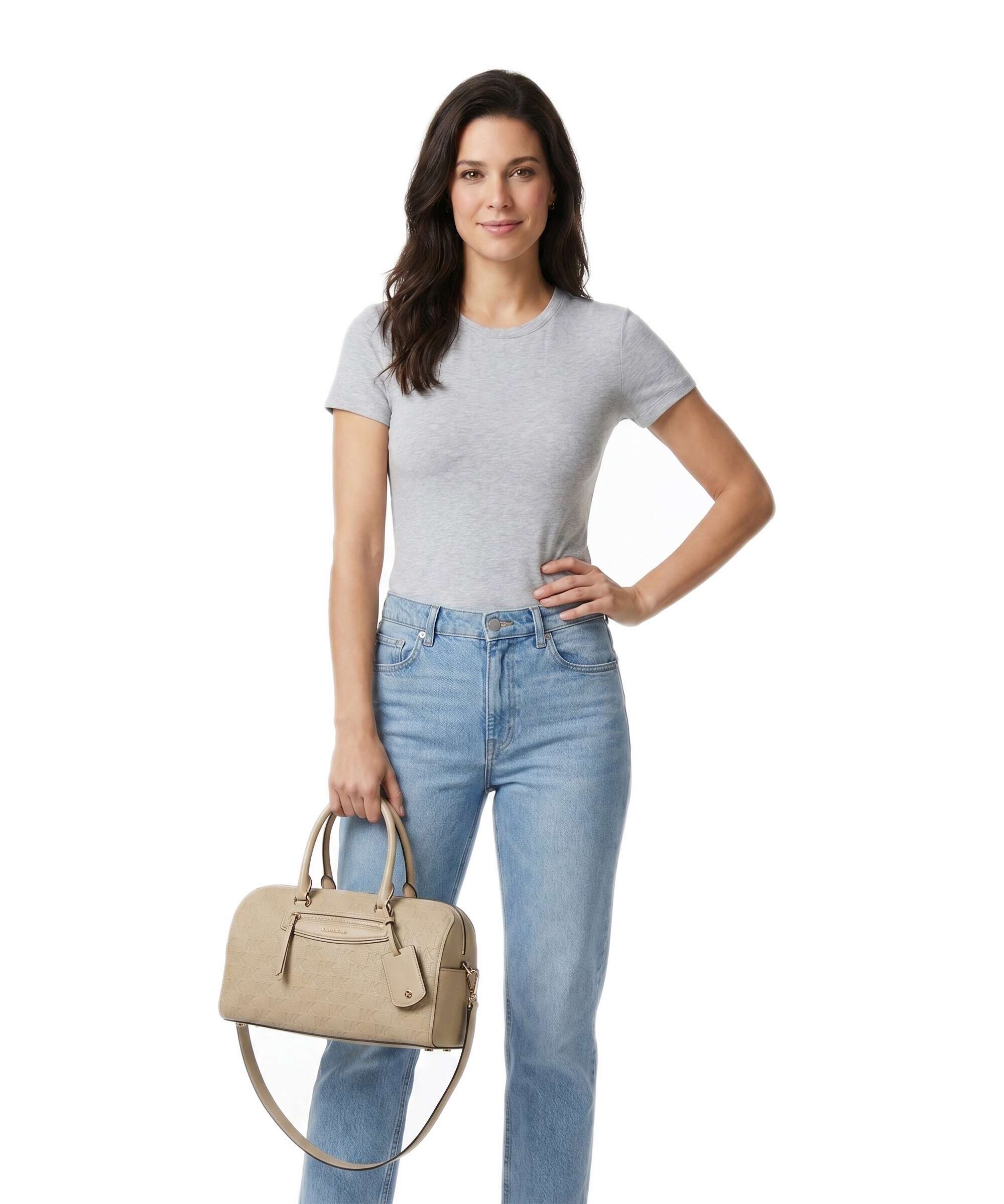 Michael Kors Jet Set Travel Medium Handbag khaki