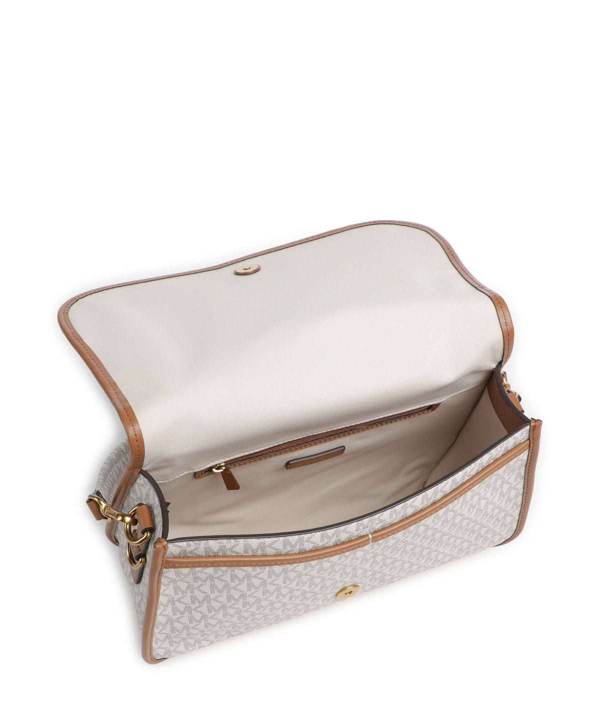 Michael Kors Holmes Medium Shoulder bag vanilla/acorn