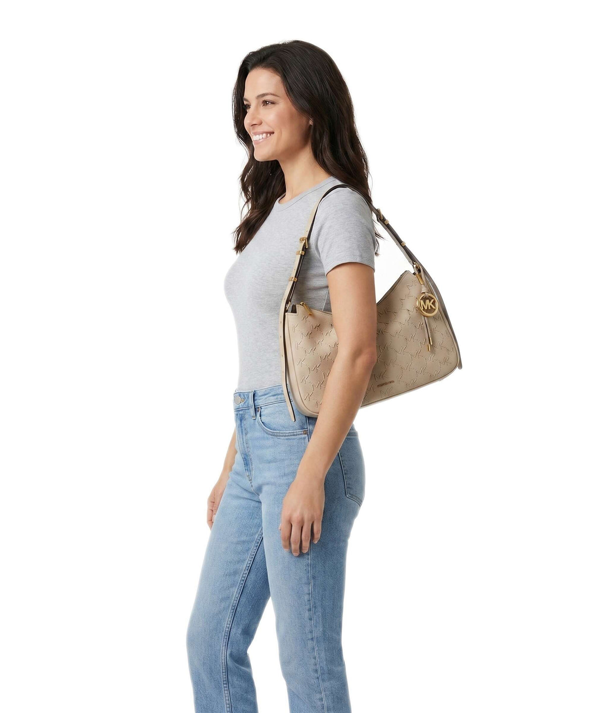 Michael Kors Nolita Medium Hobo bag khaki