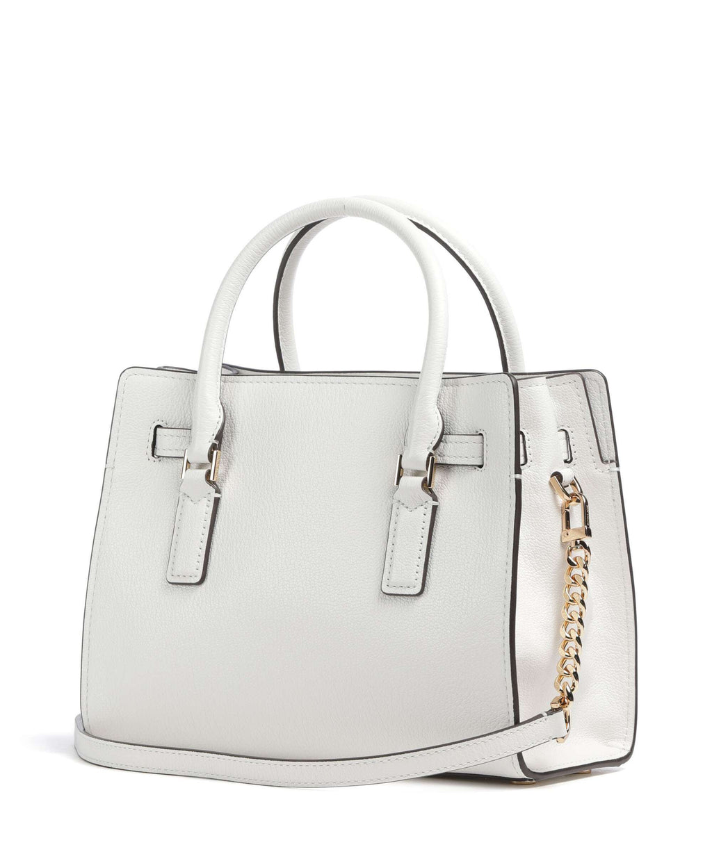 Michael Kors Hamilton Moderne Small Handbag optic white