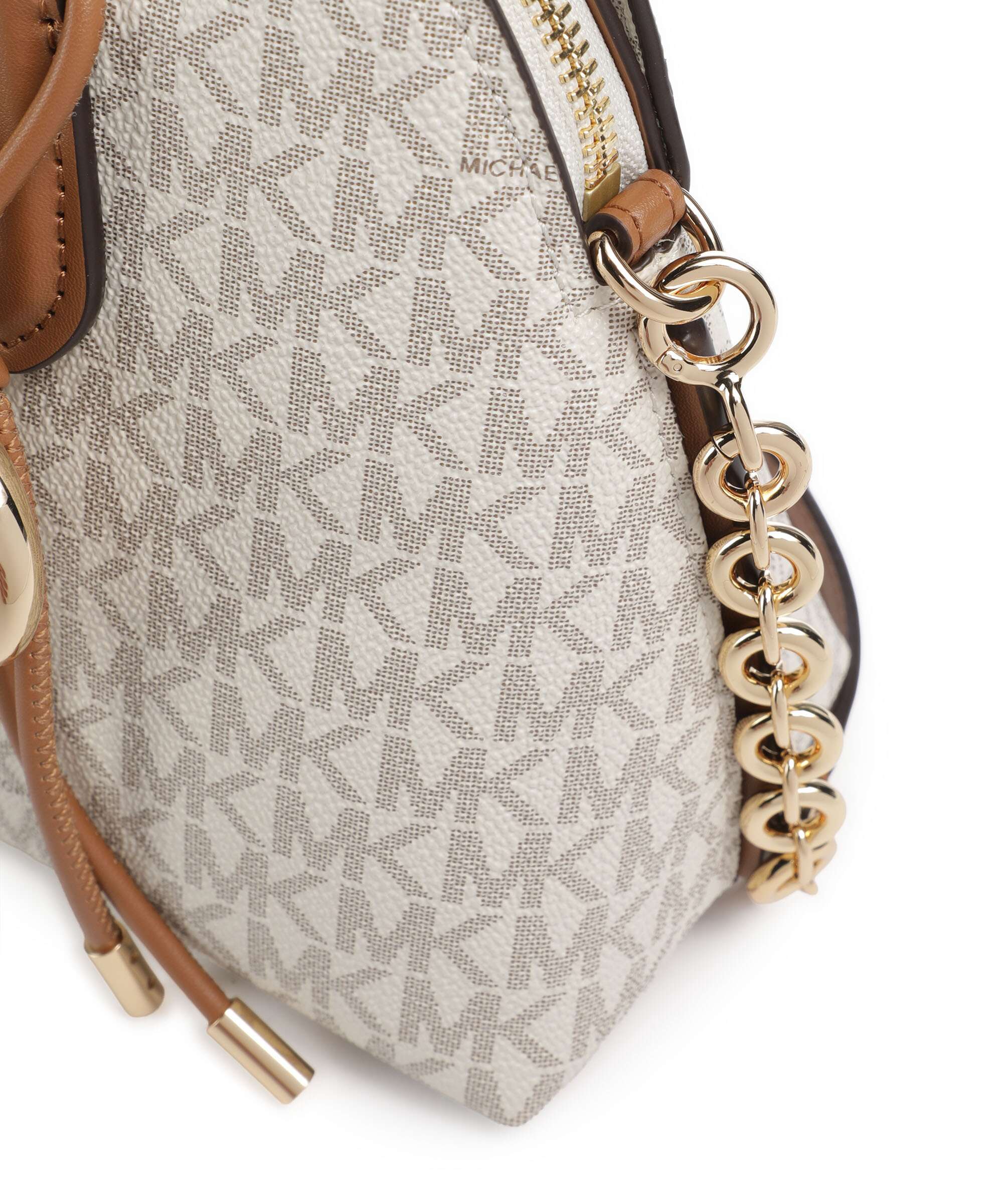Michael Kors Freddie Medium Handbag vanilla/acorn