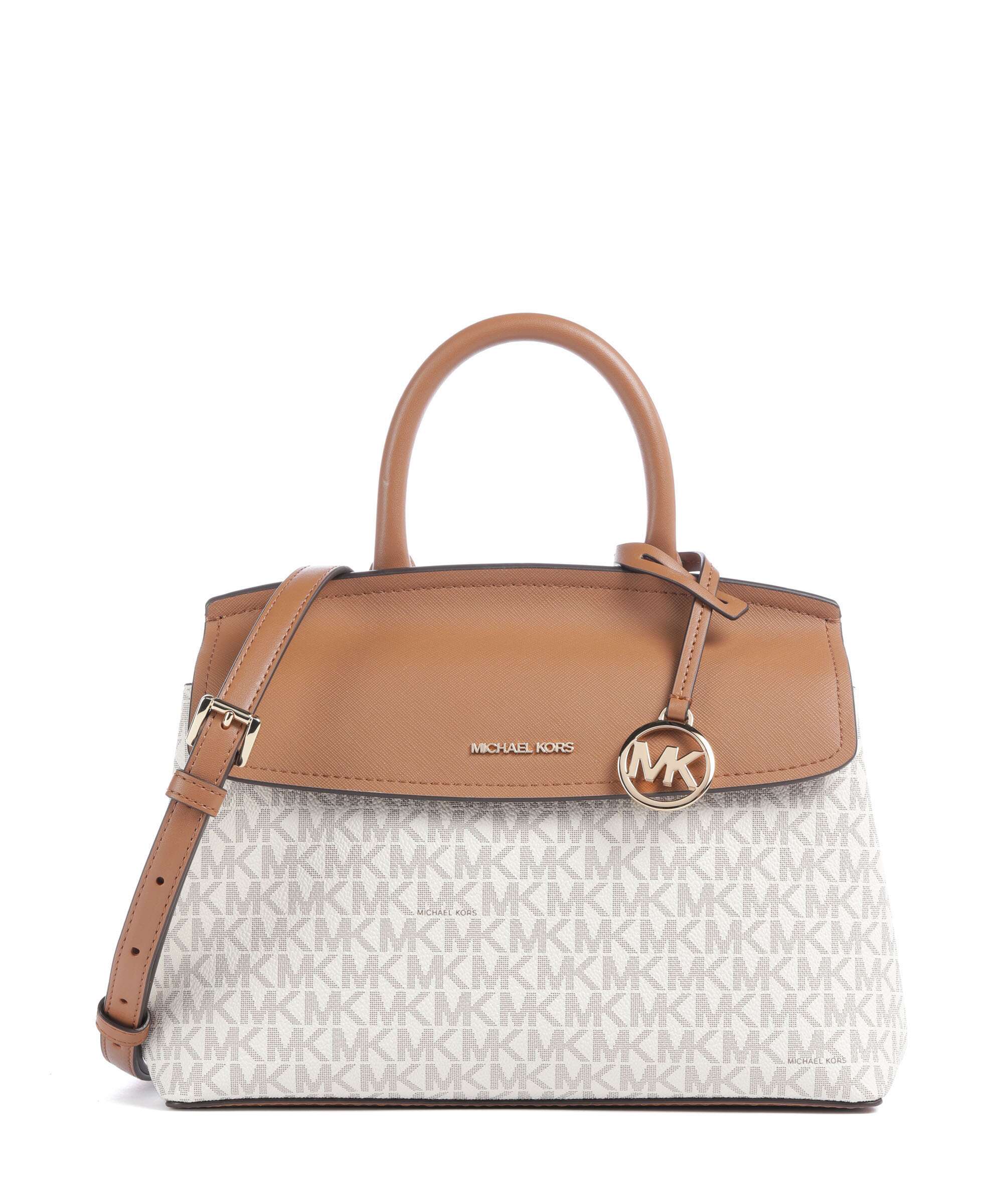 Michael Kors Landry Small Handbag vanilla/acorn