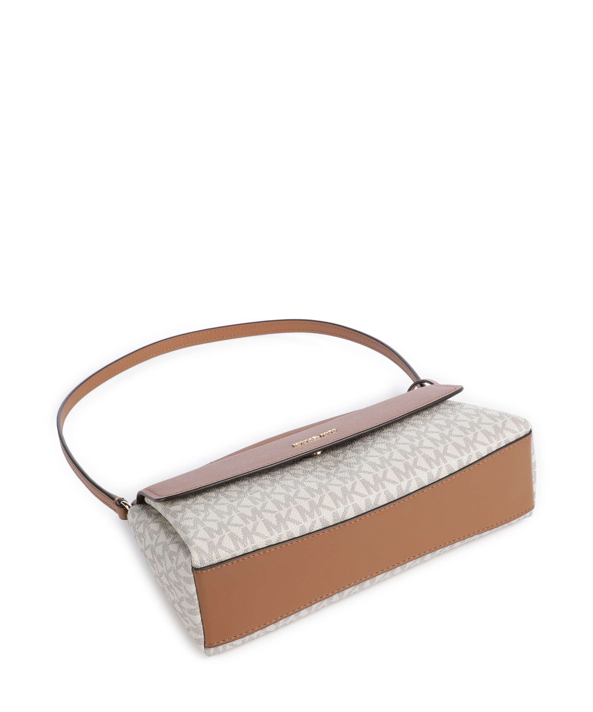Michael Kors Landry Medium Shoulder bag vanilla/acorn