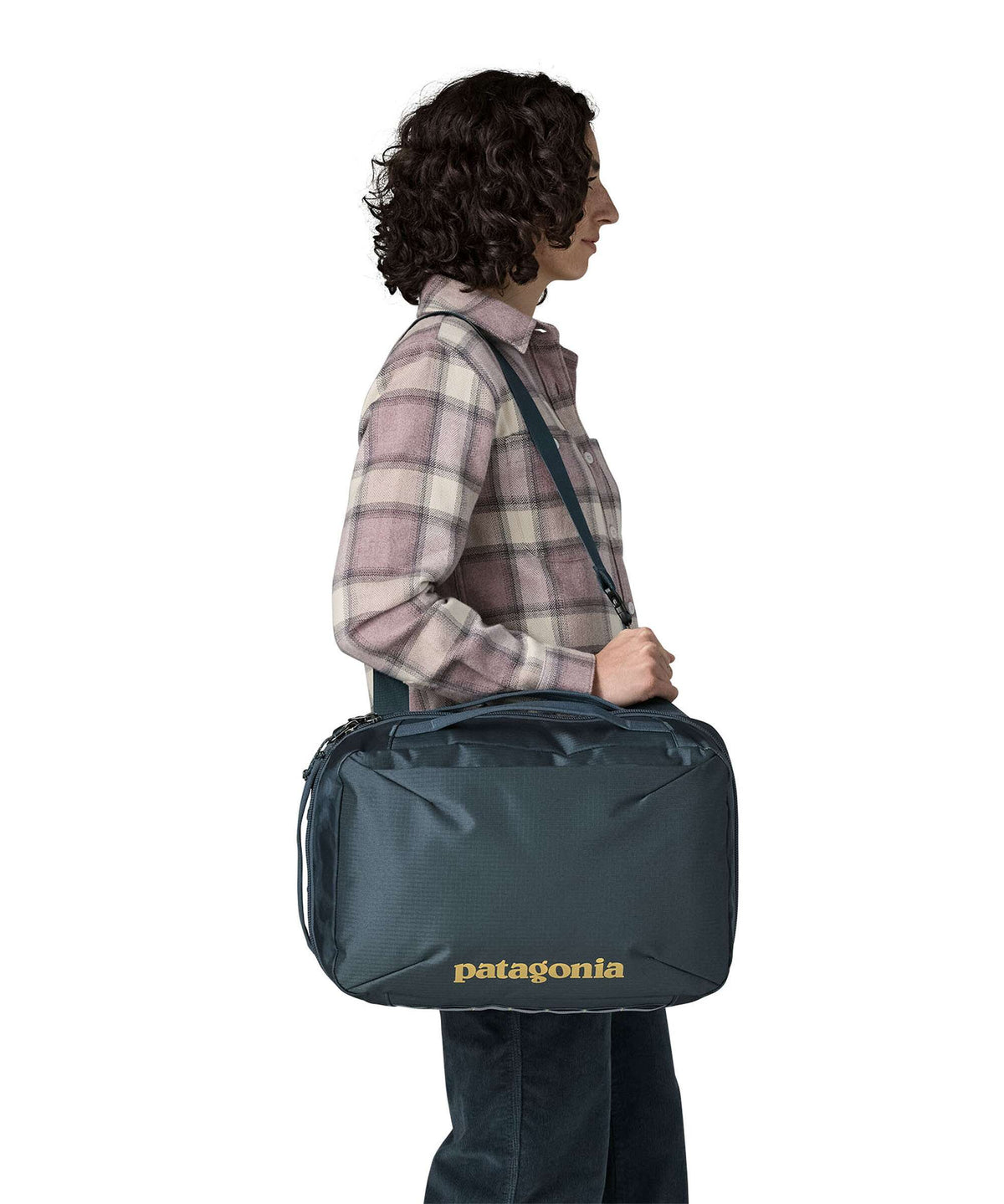 Patagonia Black Hole MCL Micro Travel backpack sastrugi/summit blue