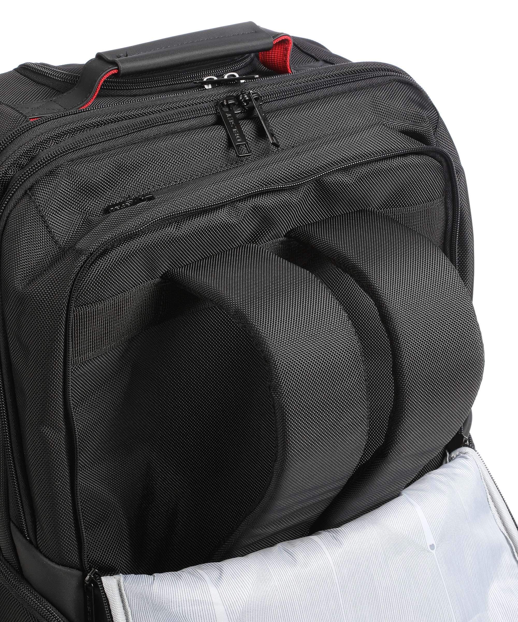 Delsey Paris Parvis Plus Backpack with wheels schwarz
