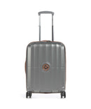 Delsey Paris Carrousel Slim Line 4-Rollen Trolley platin