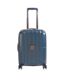 Delsey Paris Carrousel Slim Line 4-Rollen Trolley marineblau