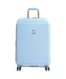 Delsey Paris Freestyle 4-Rollen Trolley himmelblau