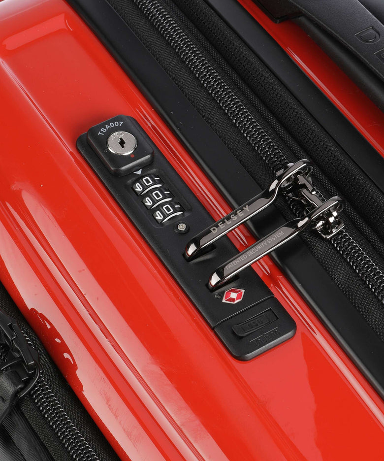 Delsey Paris Shadow 5.0 Spinner (4 wheels) intensives rot