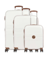 Delsey Paris Flanerie SE 4-Rollen Trolley Set champagne