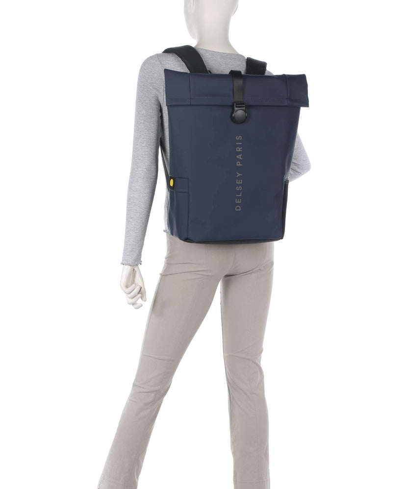 Delsey Paris Turenne Soft Rolltop backpack nachtblau