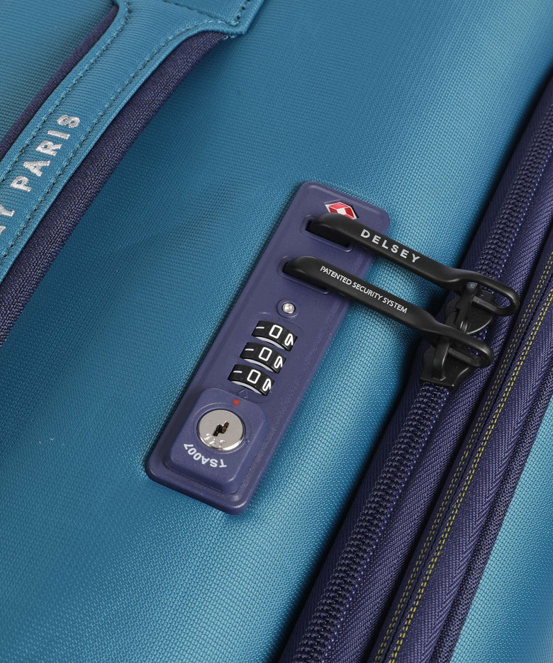 Delsey Paris Brochant 3 Spinner (4 wheels) meerblau