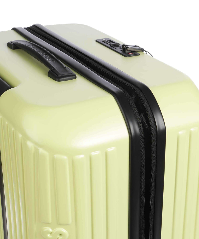 Delsey Paris Securitime Spinner (4 wheels) blassgelb