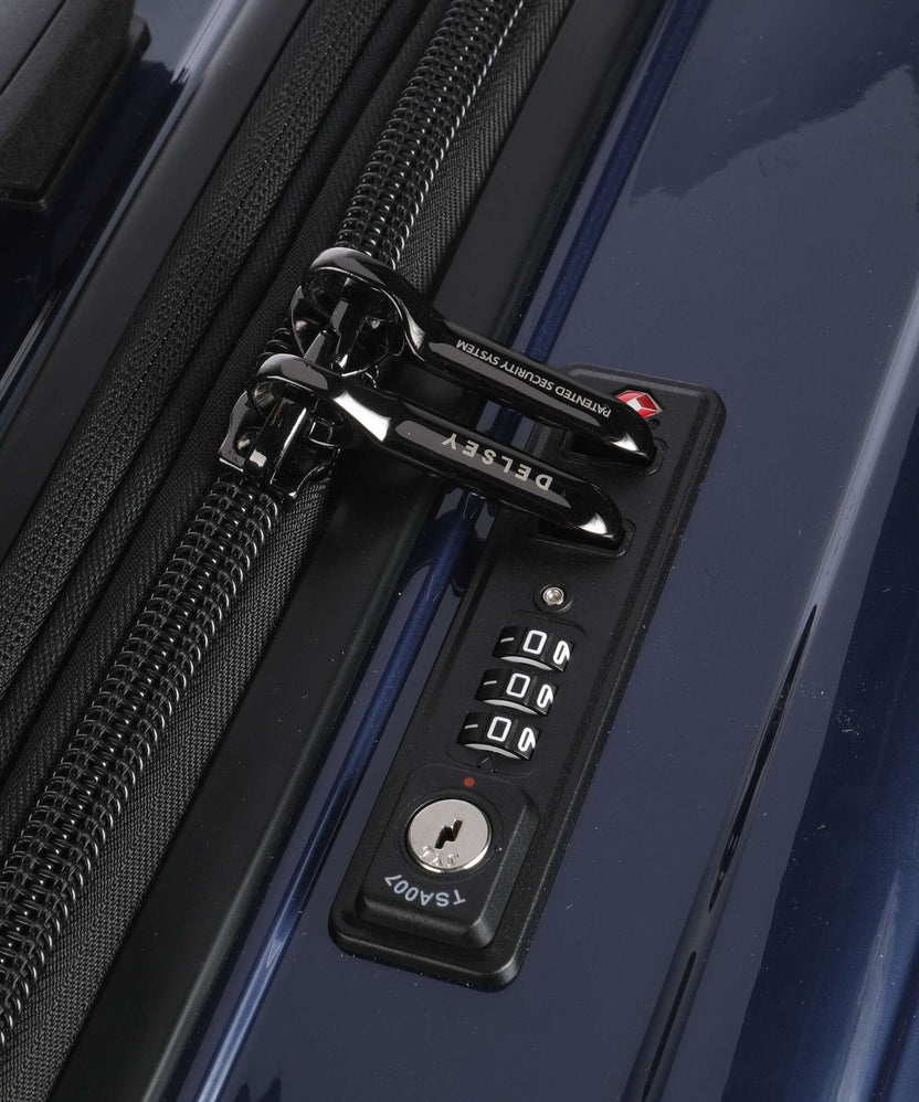 Delsey Paris Shadow 5.0 Spinner (4 wheels) marineblau