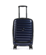 Delsey Paris Shadow 5.0 4-Rollen Trolley marineblau