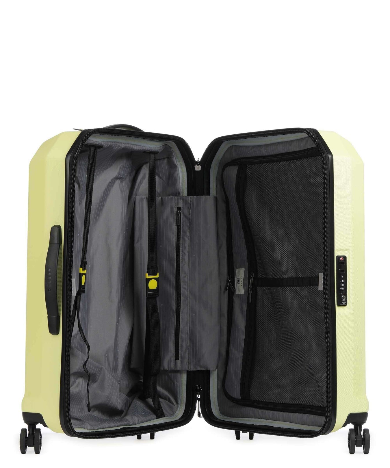 Delsey Paris Karat 2.0 Spinner (4 wheels) hellgelb