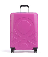 Delsey Paris x United Colors of Benetton Fabrica Valise 4 roues purple