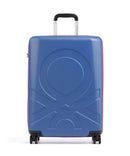 Delsey Paris x United Colors of Benetton Fabrica 4-Rollen Trolley blue
