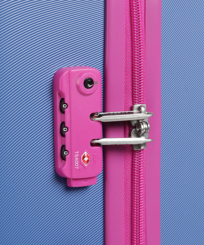 Delsey Paris x United Colors of Benetton Fabrica Spinner (4 wheels) blue