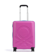 Delsey Paris x United Colors of Benetton Fabrica 4-Rollen Trolley purple