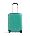 Delsey Paris x United Colors of Benetton Fabrica 4-Rollen Trolley green