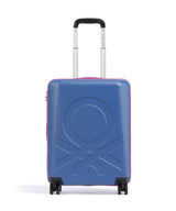 Delsey Paris x United Colors of Benetton Fabrica 4-Rollen Trolley blue