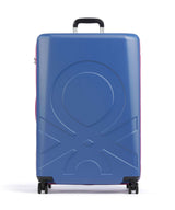 Delsey Paris x United Colors of Benetton Fabrica Valise 4 roues blue