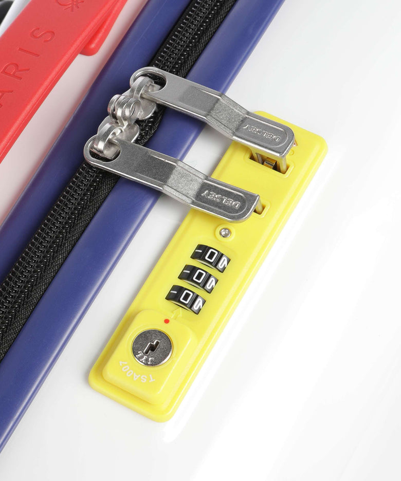 Delsey Paris x United Colors of Benetton United Spinner (4 wheels) white