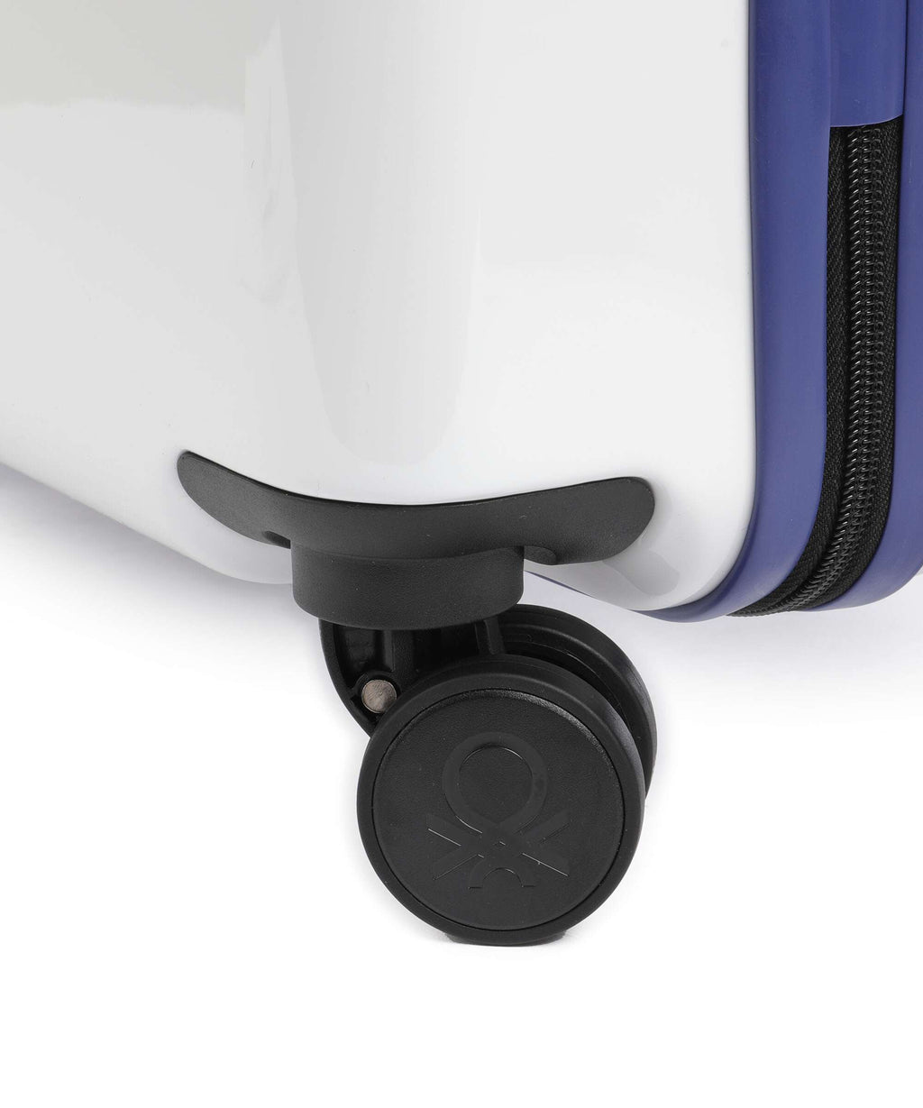 Delsey Paris x United Colors of Benetton United Spinner (4 wheels) white