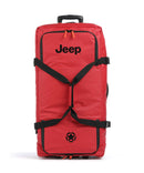 Jeep JS005A 82 Sac de voyage à roulettes chili pepper red