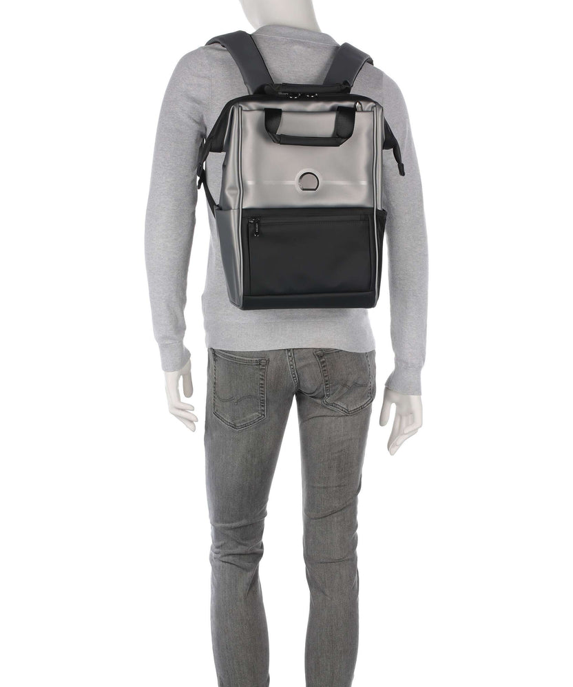 Delsey Paris Turenne Soft Backpack silber