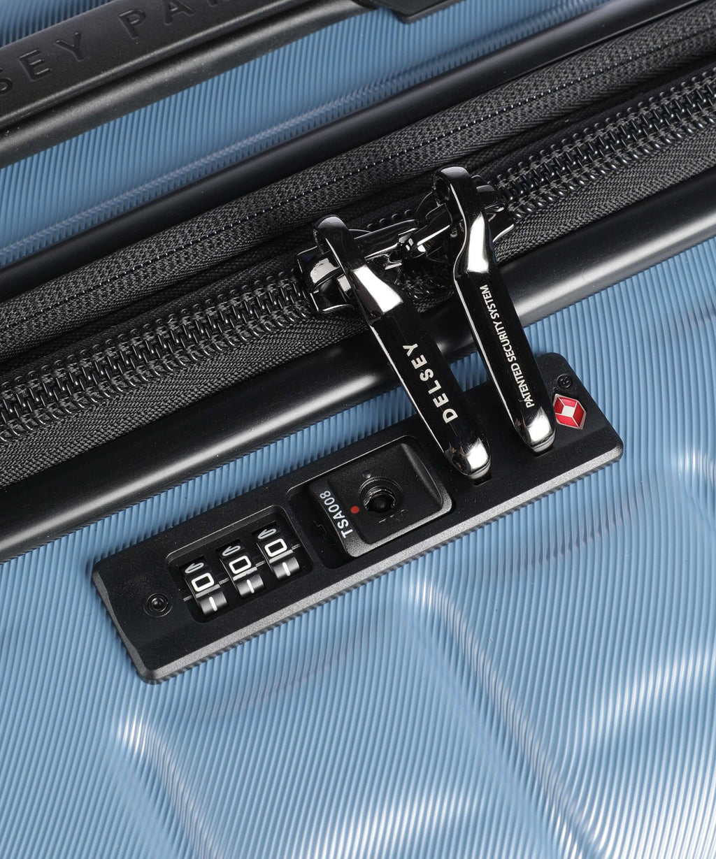 Delsey Paris Longitude Spinner (4 wheels) blue