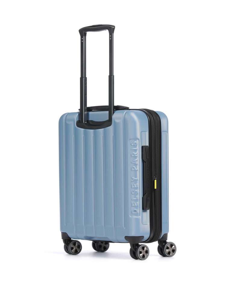 Delsey Paris Longitude Slim Spinner (4 wheels) blue