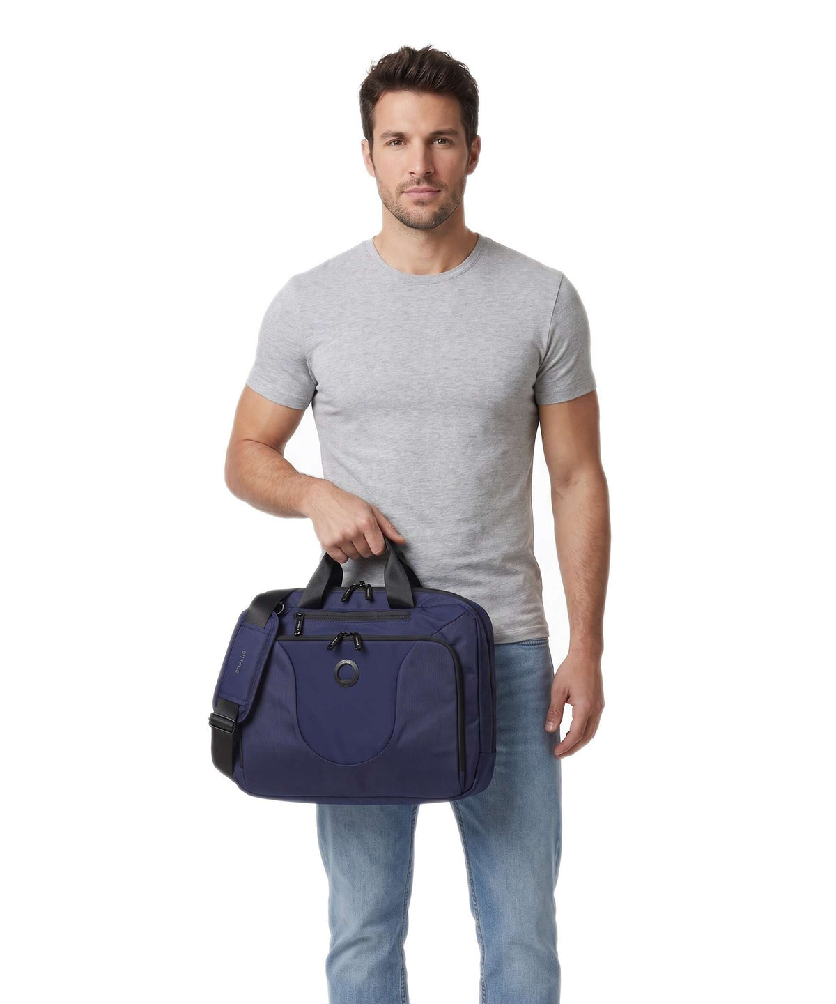 Delsey Paris DLC 2.0 Briefcase navy