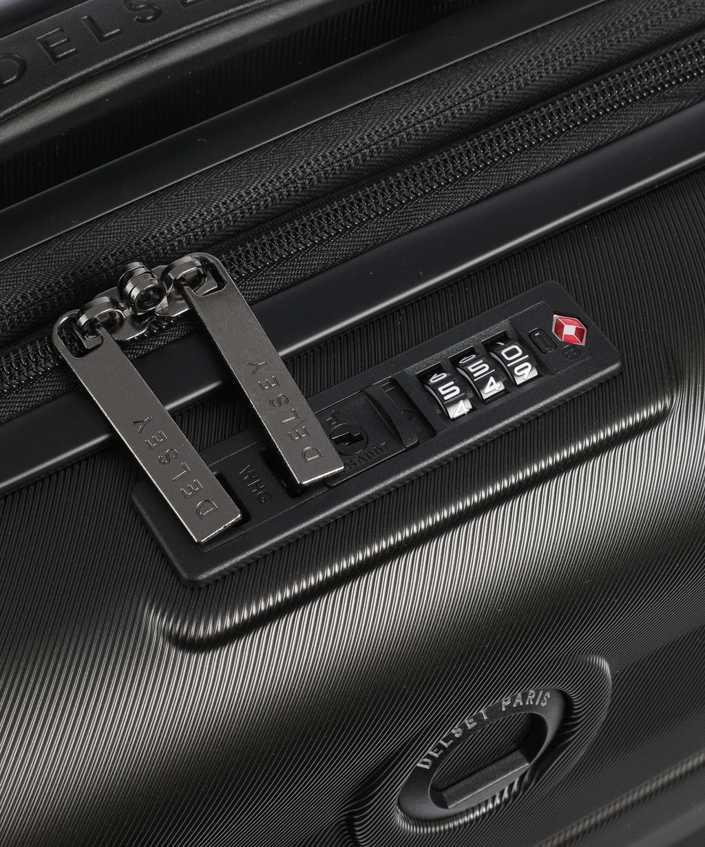 Delsey Paris Air Armour Spinner (4 wheels) black