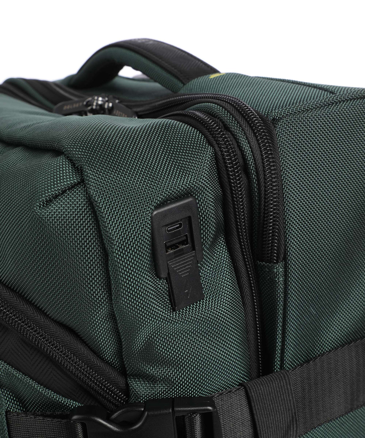 Delsey Paris DLC Pro Backpack with wheels olive