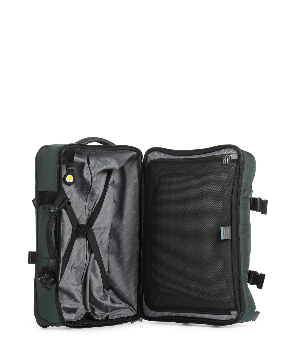 Delsey Paris DLC Pro Backpack with wheels olive