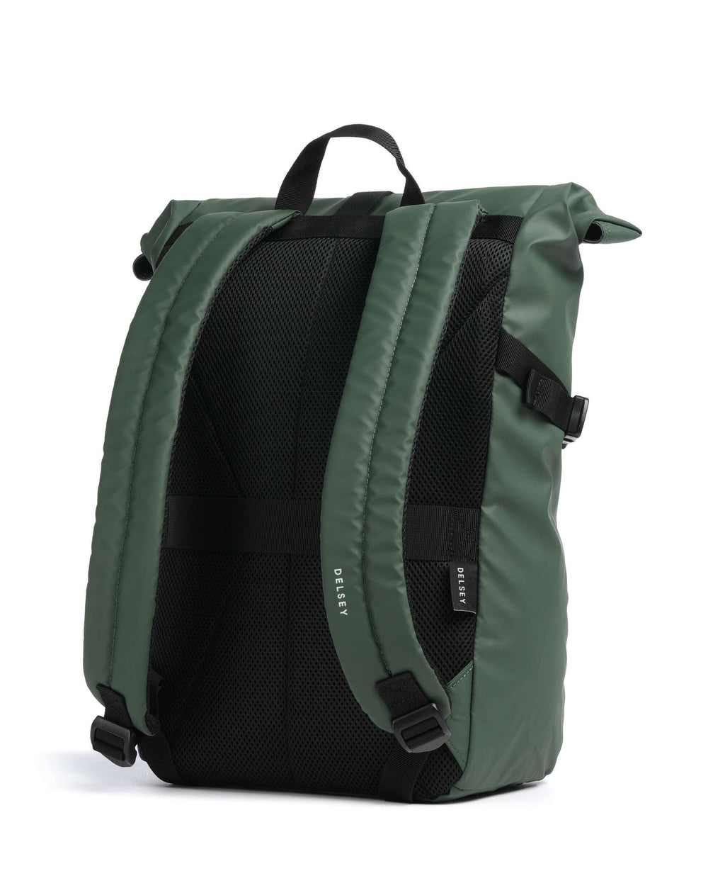 Delsey Paris Element 2.0 Rolltop backpack green