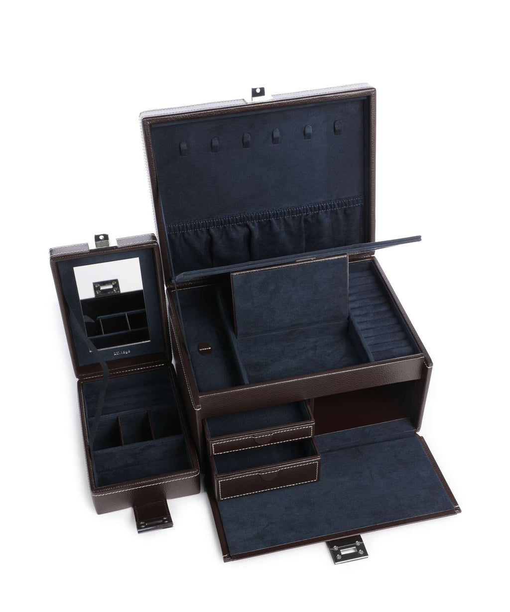 Le Tanneur Large Jewelry box arabica