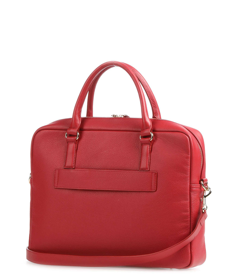 Lancaster Mademoiselle Briefcase rouge