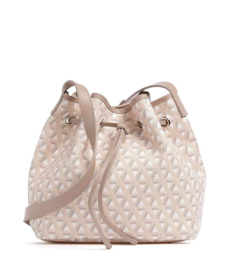 Lancaster Ikon Bucket bag beige