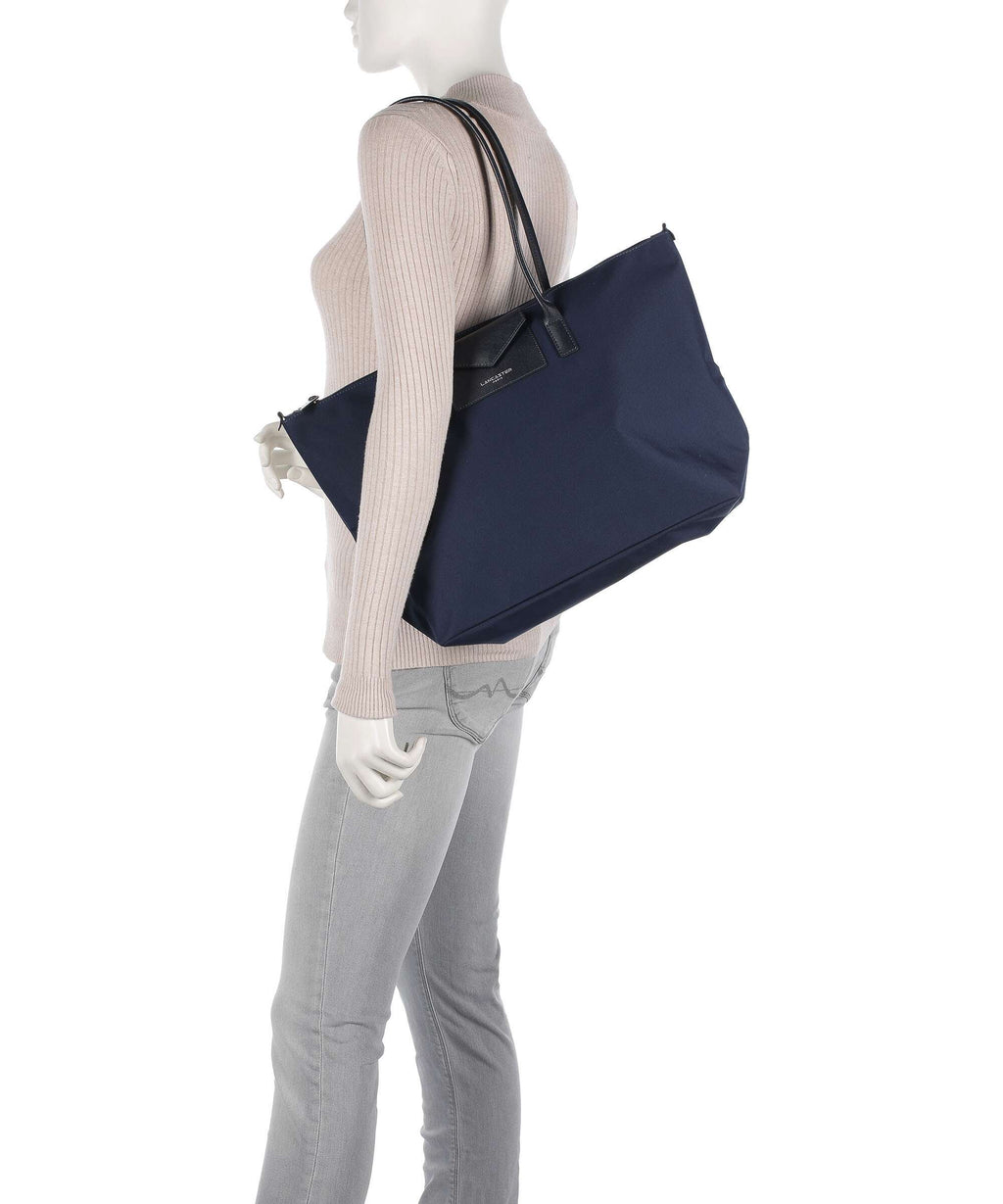 Lancaster Smart KBA Tote bag bleu foncé