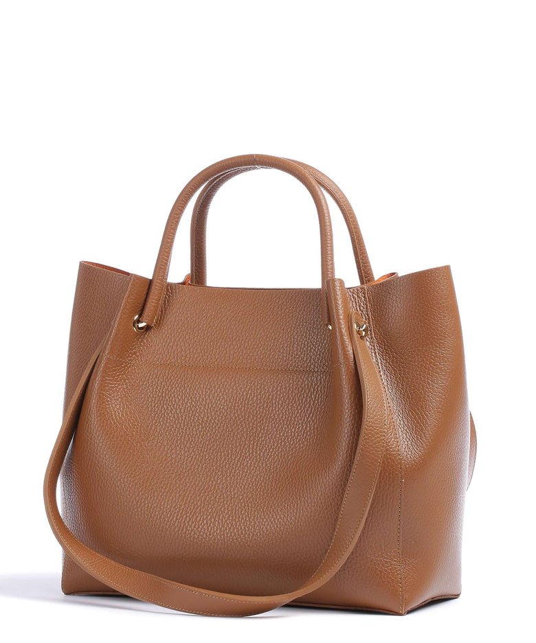 Lancaster Foulonne Double Handbag camel