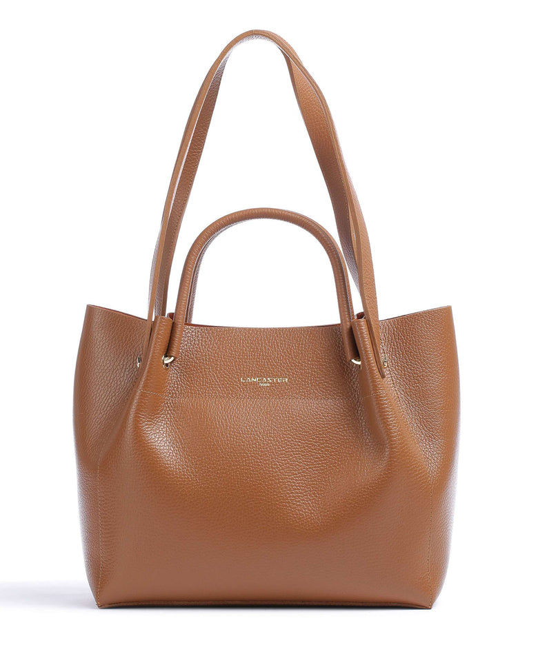 Lancaster Foulonne Double Handbag camel