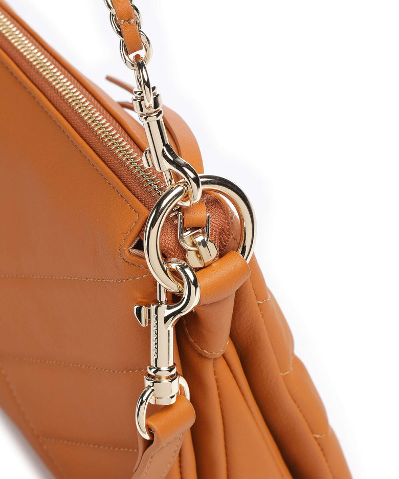 Lancaster Soft Matelassé Shoulder bag gold